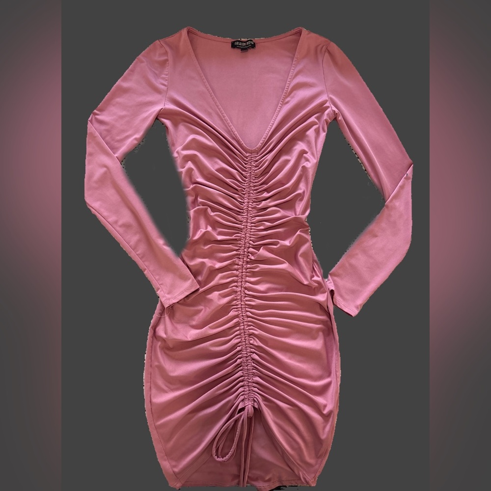 Elegant pink dress